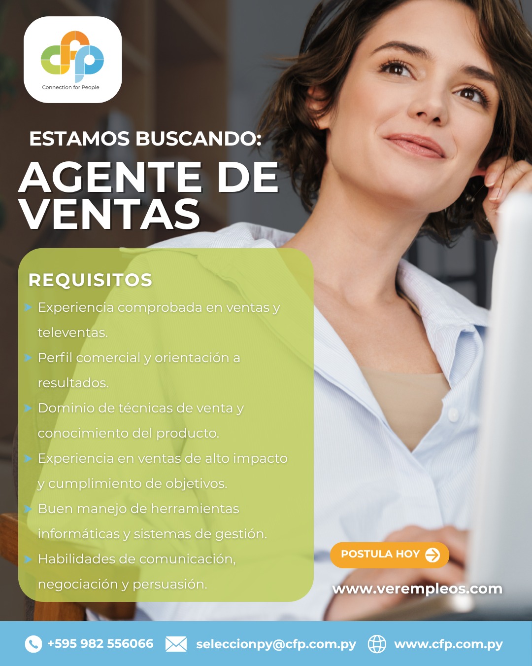 Agente de Ventas en CFP